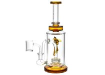 Pulsar Drop Down Bee Dab Rig - Amber