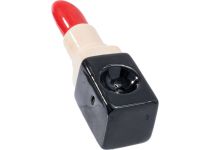 Wacky Bowlz 3.5 Inch Ceramic Pipe - Lip Stick